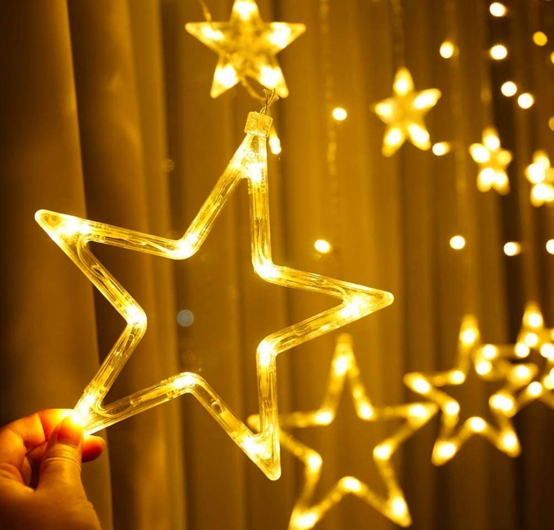 Decorative Star Curtain Lights