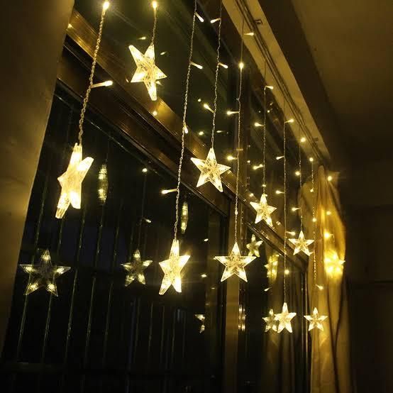 Decorative Star Curtain Lights